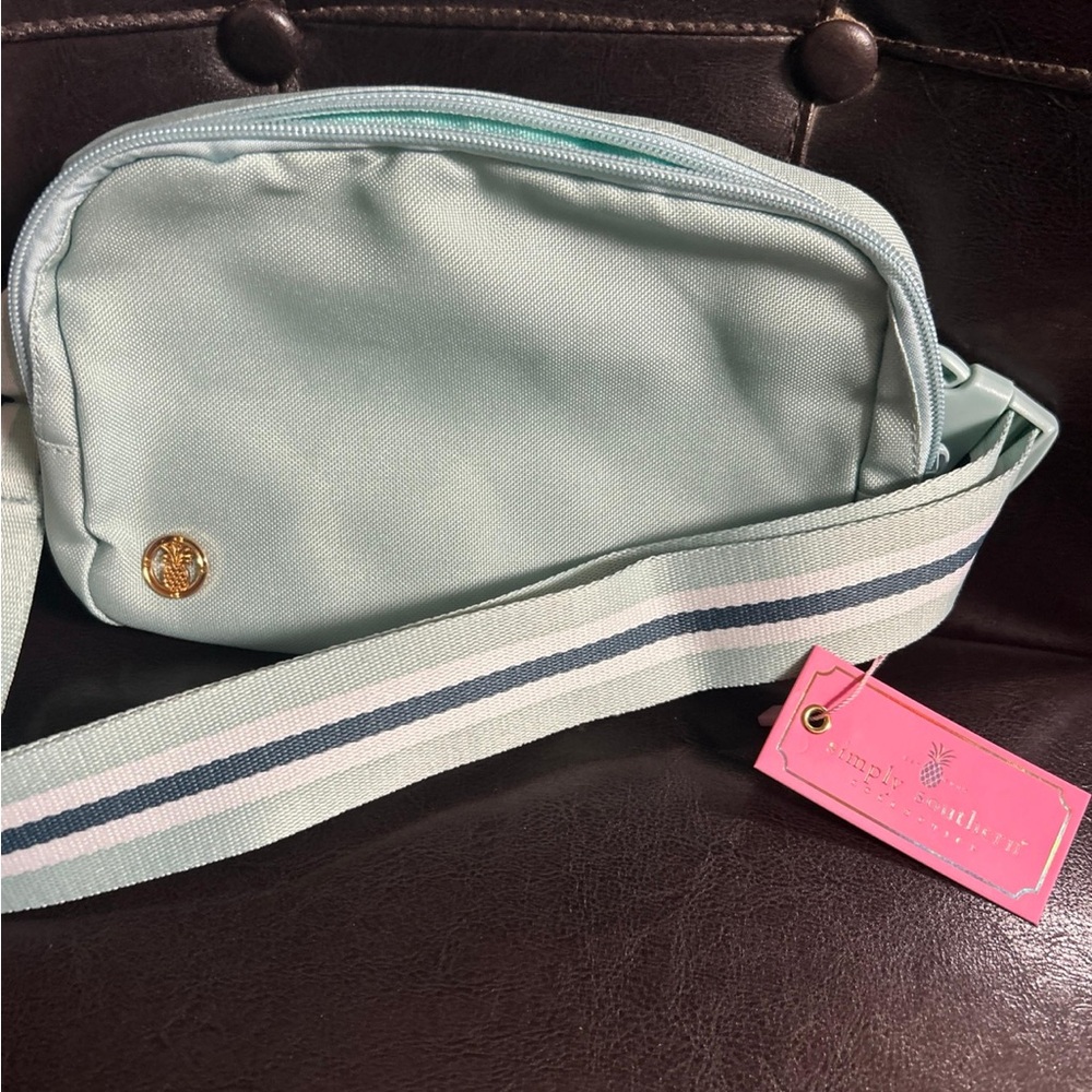 Simply Southern Mint Crossbody Bag